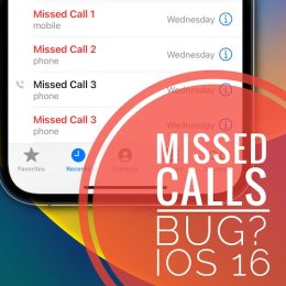 missed calls ios 16 bug