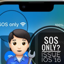 sos only ios 16 issue