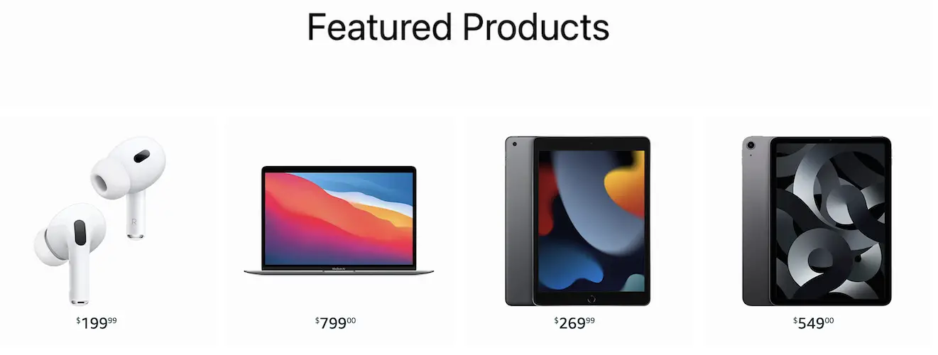 thanksgiving amazon deals apple products