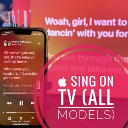 Apple Music Sing Apple TV older models
