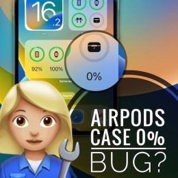 airpods case 0 iOS 16.2