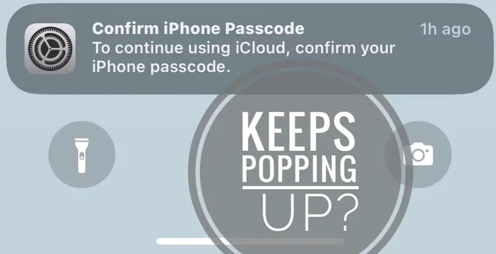 confirm iphone passcode ios 16 notification