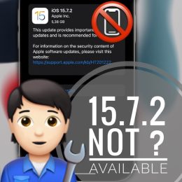 ios 15.7.2 not available iphone