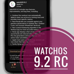 watchos 9.2 update