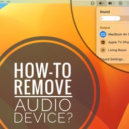audio devices in macos sound menu
