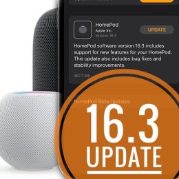 HomePod 16.3 update