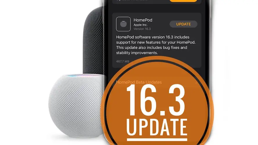 HomePod 16.3 update