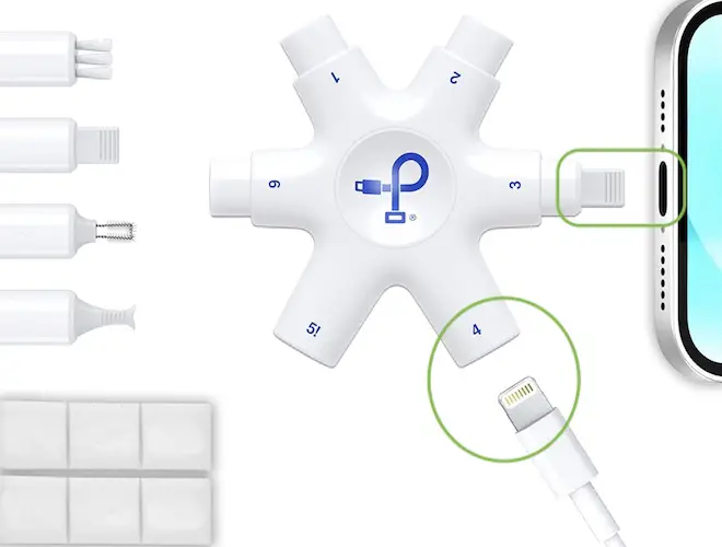 iphone lightning port cleaning multi-tool