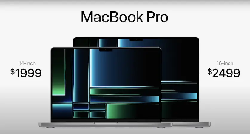 m2 pro macbook pro pricing