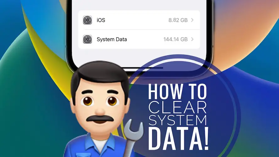 system data on iphone is huge