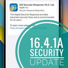 iOS 16.4.1a security update