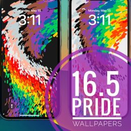 iOS 16.5 pride wallpaper