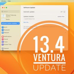 macOS 13.4 update