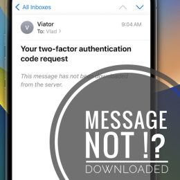 this message has not been downloaded error