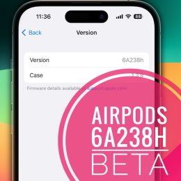 airpods 6a238h beta
