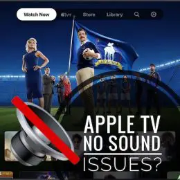apple tv no sound issues