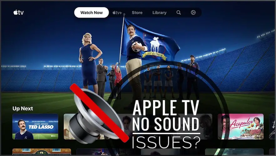 apple tv no sound issues