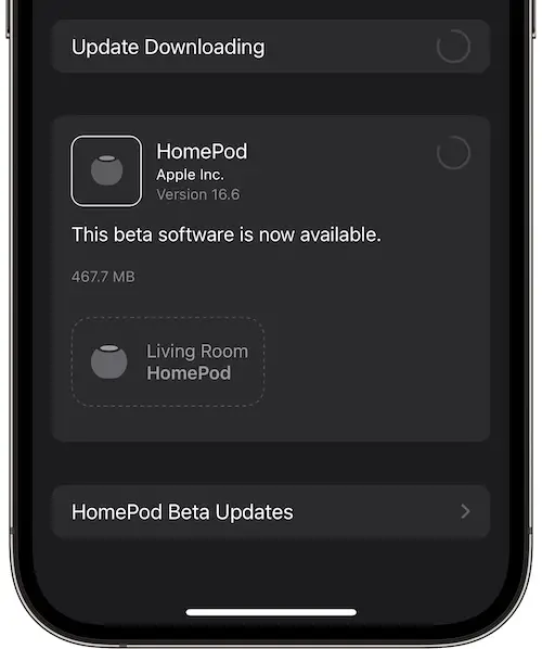 homepod 16.6 download