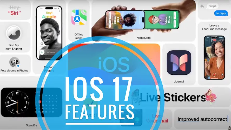 iOS 17 features