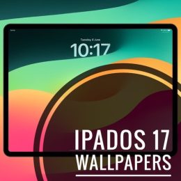 iPadOS 17 wallpaper