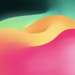 iPadOS 17 wallpaper light