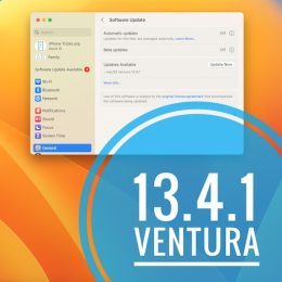 macos ventura 13.4.1 update