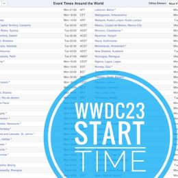 wwdc 2023 keynote start time in my city