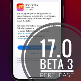 ios 17 beta 3 rerelease