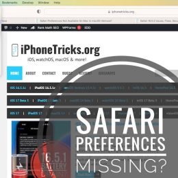 safari preferences not available on mac