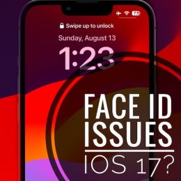 face id not working ios 17
