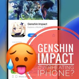 genshin impact overheating iphone