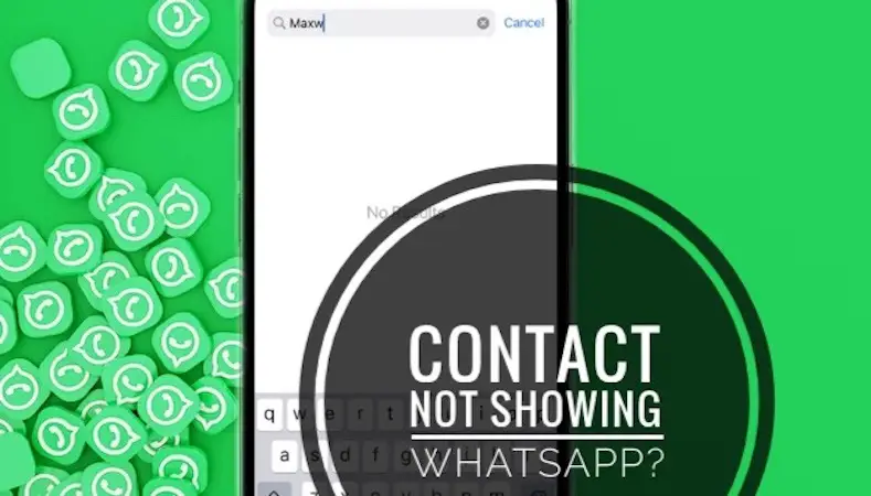new contact not showing up in whatsapp