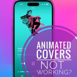 apple music animated cover art not working