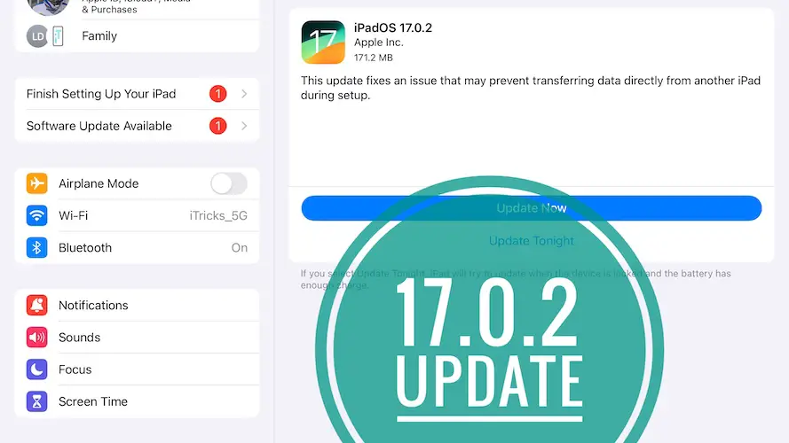 ipados 17.0.2 update