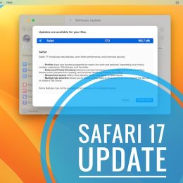 safari 17 update