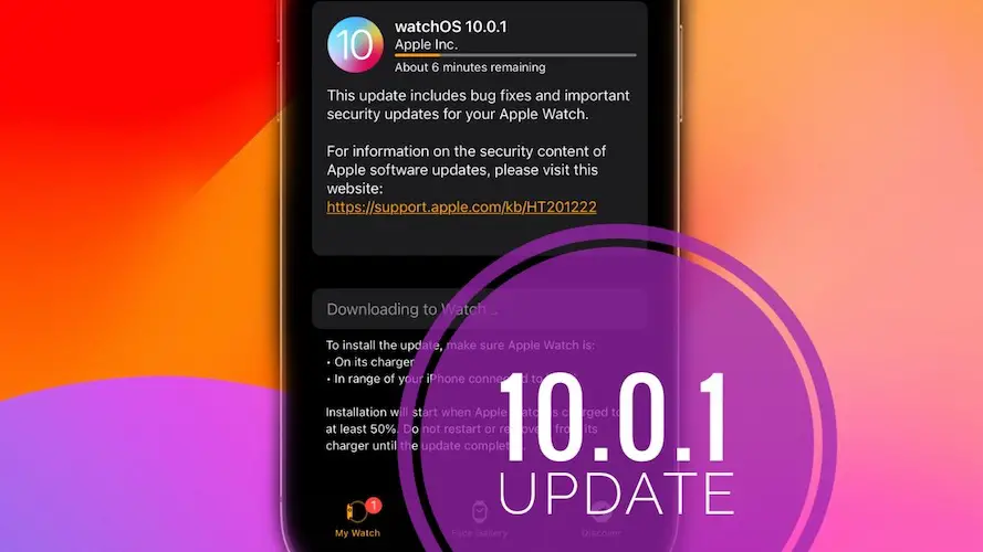 watchos 10.0.1 update