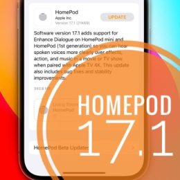 homepod 17.1 update