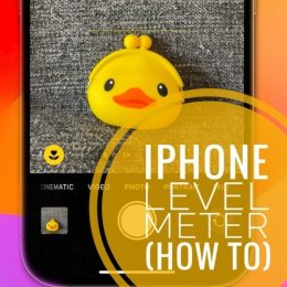 iphone camera level indicator ios 17