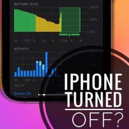 iphone turned off while charging